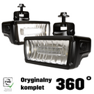 Oryginalny pakiet lamp "360˚" w stopniach (progach) do Massey Ferguson | 2x ACX3282930 montaż w progach