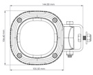 TYRI 1010 Swivel CLD-270 lampa robocza LED